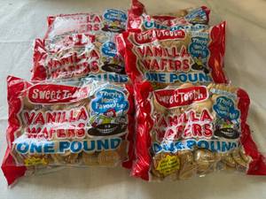 lot 65 image: 6x 16oz Sweet Tooth Vanilla Wafers