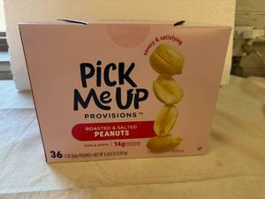 lot 145 image: 36x 2oz Pouches Roasted & Salted Peanuts