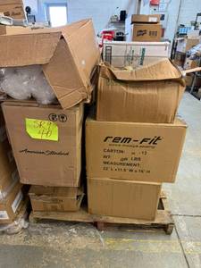 lot 40 image: Pallet Lot-Unsold, Unclaimed, Overstock-Shoes,Clothing, Routers,
