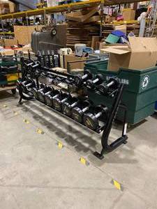 lot 25ET image: Rack of Weights (603659)