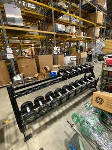 lot 26ET image: Rack of Weights (603660)