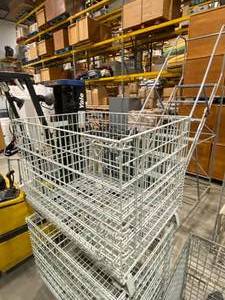 lot 27ET image: 3 Metal Cages
