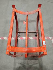 lot 35SK image: Steel DrumBarrel Cradle (603276)