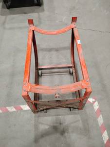 lot 36SK image: Steel DrumBarrel Cradle (603275)