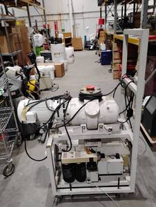 lot 9SK image: Large Vacuum Pump on Frame (603277)