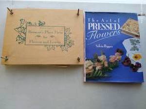 lot 20 image: Pressed Flowers Book & Press