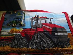 lot 25 image: (2) Tractor Cotton Fabrics