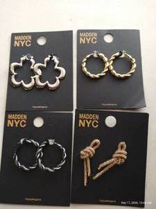 lot 53 image: (4) New Earring Sets