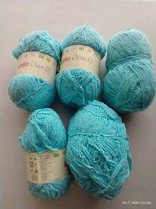 lot 76 image: Matching Katia Chantilly Skeins Yarn
