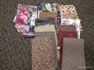 lot 98 image: Quilters Cotton Prints & Panels