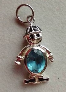 lot 99 image: 925 Silver Little Boy Charm