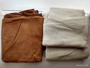 lot 114 image: (3) Heavy Corduroy Fabrics, 2-2.5 Yards Each