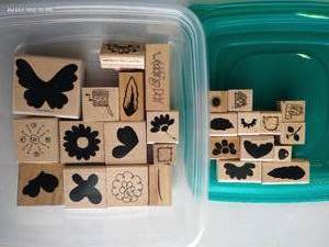 lot 147 image: Wooden Stamps