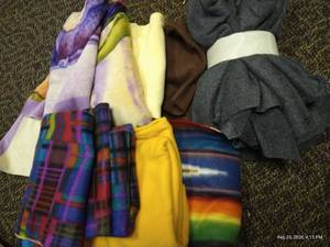 lot 165 image: Plush Fleece Materials