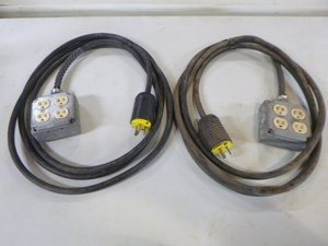 lot 39 image: 2 Quad Power Cables