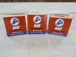 lot 42 image: 3 MB Mounted Ball Bearings