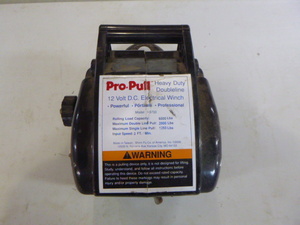 lot 45 image: Pro-Pull 12 Volt Electrical Winch