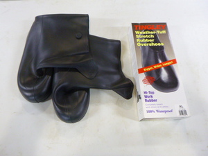 lot 57 image: 2 Pair of Tingley Overshoe Rubber Boots