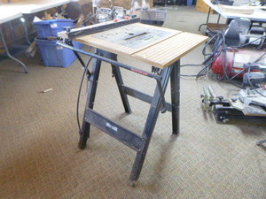 lot 74 image: Hirsh Portable Work Table