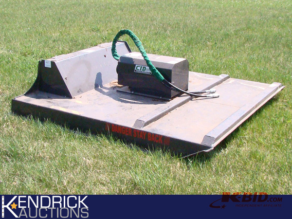 lot 7 image: 72 CID Skid Steer Brush Cutter