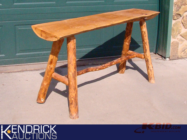 lot 25 image: Large Log Table