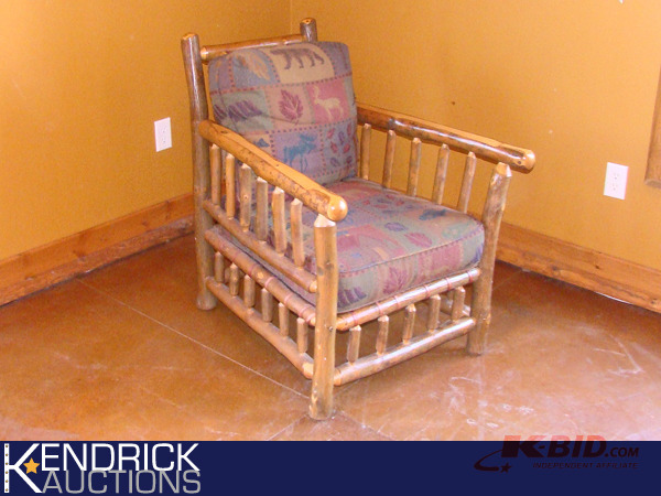 lot 36 image: Log Chair