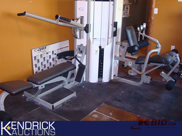 lot 86 image: Newer Cybex Pulley Weight Exercise System