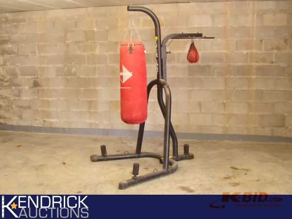 lot 89 image: Everlast Boxing Stand, Speed Bag and Century Punching Bag