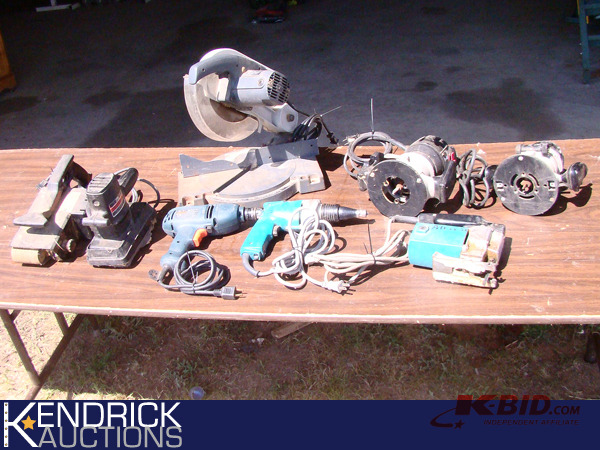 lot 113 image: Huge Lot of Power Tools