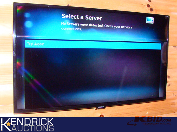 lot 91 image: Samsung 55 LED Flat Screen TV