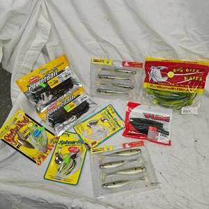 lot 56 image: Berkley, Strike King, Yum