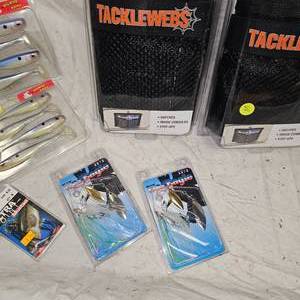 lot 68 image: Tackle Web Storage, War Eagle, Big Bite