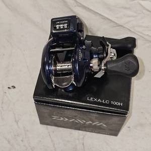 lot 72 image: Diawa Lexa-LC-100H Line Counter Reel, NIB