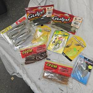 lot 83 image: War Eagle, Gulp, Berkley, Booyah