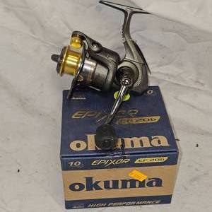 lot 46 image: Okuma Epixor EF20D, NIB, Spinning Reel