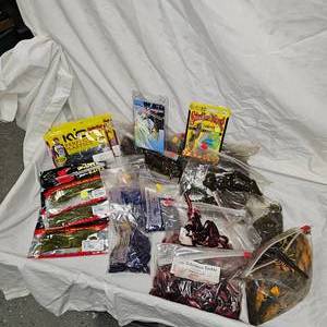 lot 36 image: Tackle, Lots of Bulk, Strike King, Big Bright, Seguar