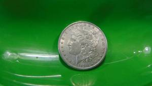 lot 4 image: 1890 Morgan Silver Dollar