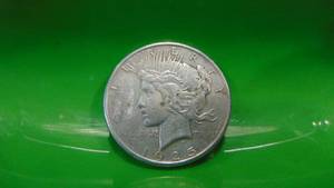 lot 17 image: 1925 Peace Silver Dollar