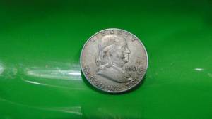 lot 22 image: 1961D Franklin-Liberty Bell Half Dollar