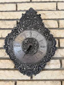 EHNT HOLLAND ZINN Pewter Wall Clock - Vintage