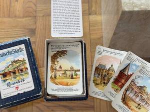 Deutsche Stdte Quartett Card Game Set - Bielefelder Spielkarten GmbH