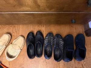 Naturalizer 7.5M Womens Shoes - 4 Pairs Black Casual Mixed Styles