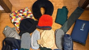 Winter Accessories - Hats, Gloves, Scarves, Mittens, Neck Pillow, Therm-a-Rest Pad