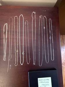 Silver & Gold Necklace Chains - Assorted Lengths