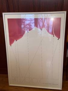 Pat Lacroix Art Expo 1982 New York Framed Print