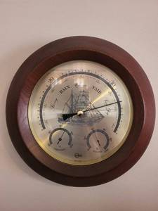 Barigo Marine Weather Station Barometer with Thermometer & Hygrometer - Made in Germany