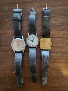 Swiss Army, Timex & Pulsar Watches