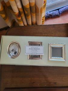 Restoration Hardware Antique Silver Mini Frames Set of Three