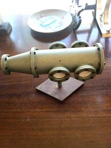 Industrial Pipe Manifold with Multi-Port Flanges - Display Stand