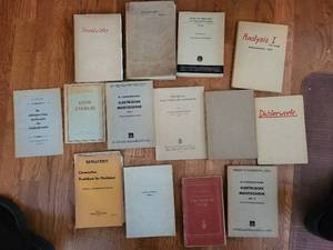 Vintage German Technical Textbook Collection - Elektrische Messtechnik, Schulmathematik
